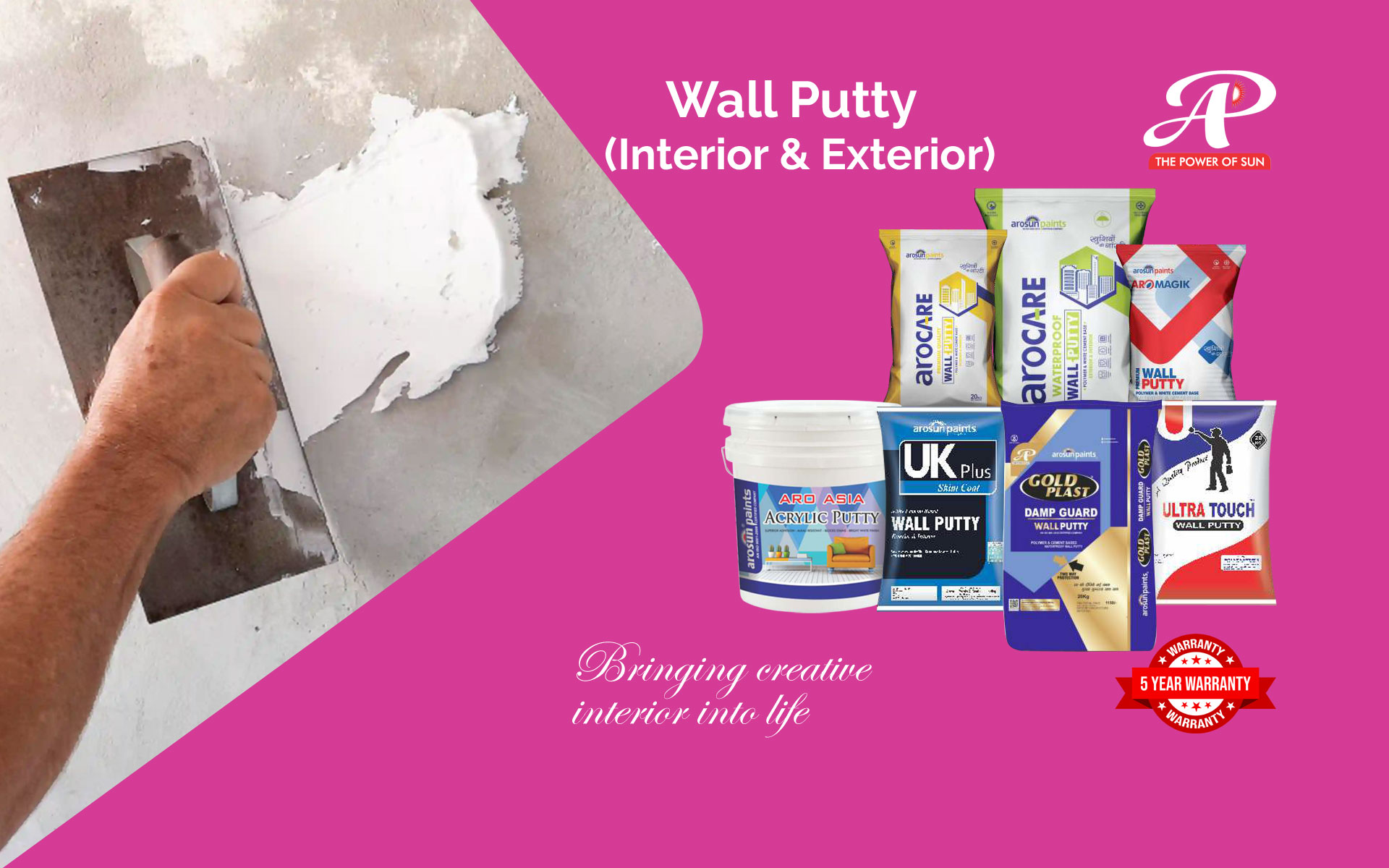 wall putty